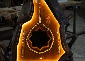 90 santimetrelik tespih: 9 usta 7 ay çalışarak yaptı