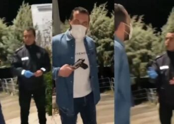 Polislerle diyaloğu tepki çekti: ‘Silah çekmişiz öyle mi?’