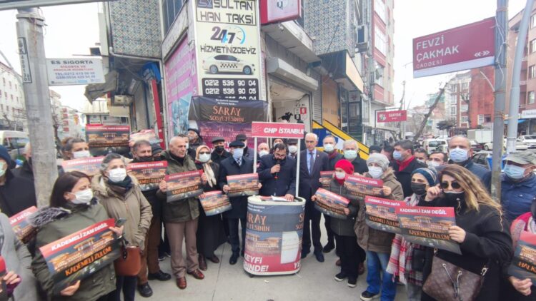 İstanbul CHP’den 39 ilçede fatura eylemi: Saray iktidarı enerji buhranı yaşatıyor