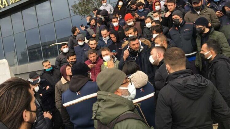 Bir firmada daha kontak kapatma eylemi