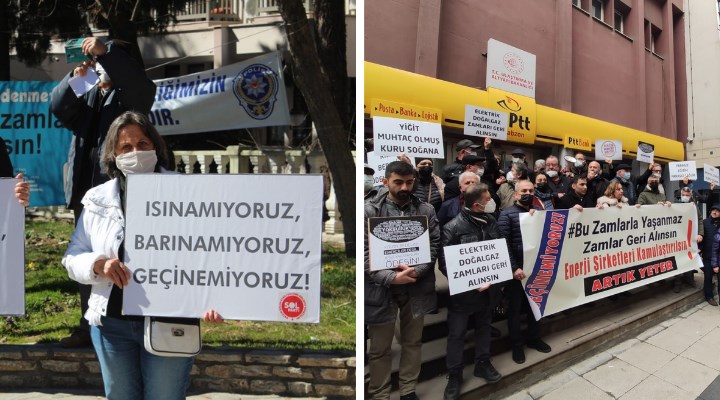 Binlerce yurttaş ülkenin dört bir tarafında sokağa çıktı