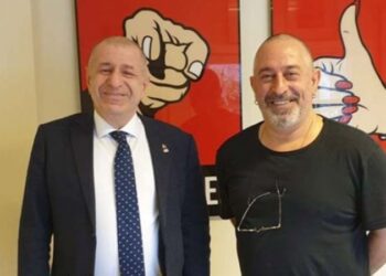 Ümit Özdağ, Cem Yılmaz’la görüştü