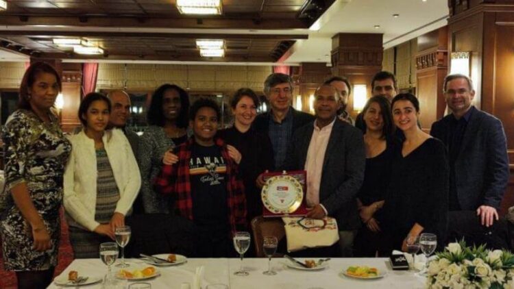 Küba Cumhuriyeti Büyükelçisi Luis Alberto Amorós Núñez için veda buluşması