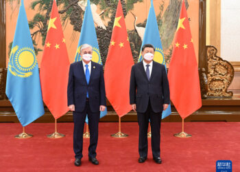 Çin Cumhurbaşkanı Xi, Kazakistan Cumhurbaşkanı Tokayev ile görüştü