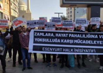 İstanbul’da yurttaşlardan eylem: “Örgütlü halkı hiçbir kuvvet yenemez”