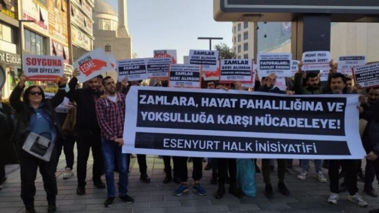 İstanbul’da yurttaşlardan eylem: “Örgütlü halkı hiçbir kuvvet yenemez”