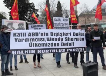 HKP, ABD Dışişleri Bakan Yardımcısı’nın Türkiye ziyaretini protesto etti