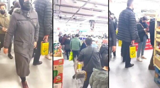 Burası Ukrayna değil Türkiye! Vatandaş marketlere akın etti, satışlar sınırlandırıldı