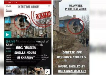 BBC, Ukrayna ordusunun vurduğu evi, ‘Rus ordusunun vurduğu ev’ olarak gösterdi