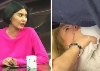 Canlı yayında kriz geçirdi