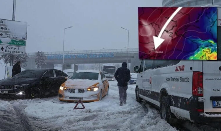 Hafta sonu için kırmızı alarm: Haritayı paylaştılar; İstanbul’a geliyor!