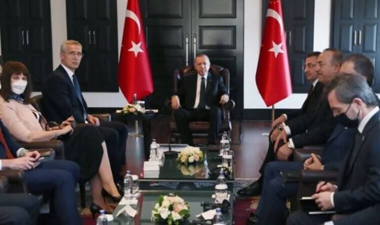 Erdoğan, NATO Genel Sekreteri Stoltenberg’i kabul etti