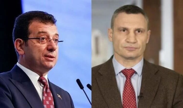 İmamoğlu, Kiev Belediye Başkanı ile görüştü