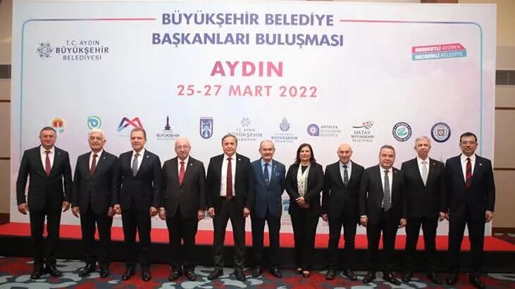 CHP’li büyükşehir belediye başkanları Aydın’da buluştu