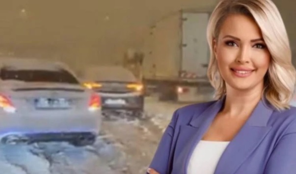 TRT sunucusunun kar ve İBB tweetleri gündem oldu