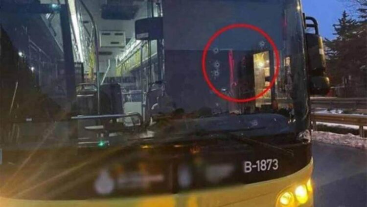 İstanbul’da İETT otobüsüne silahlı saldırı