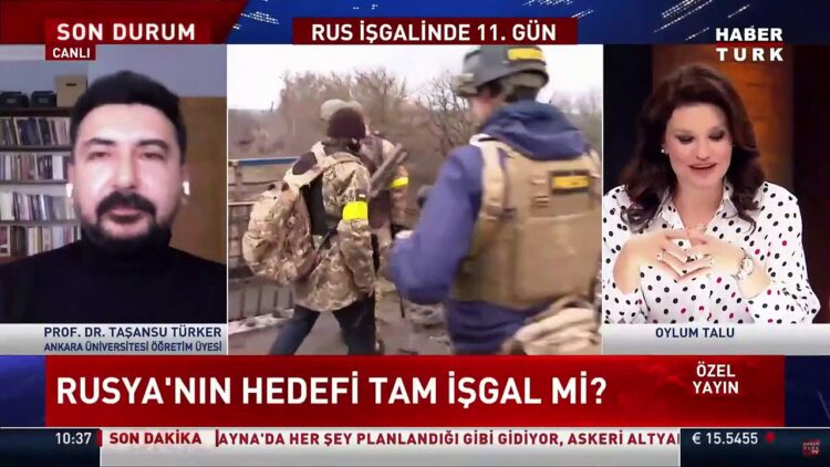 Oylum Talu ve Prof. Taşansu Türker arasında emekli asker diyalogu