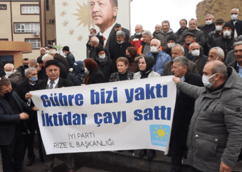 Rize’de eylem: Üretici ne yapacağını bilemez durumda