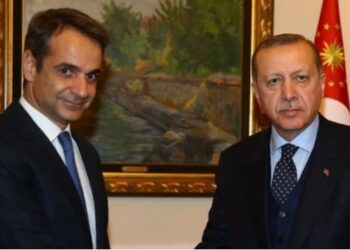 Erdoğan, Yunanistan Başbakanı Miçotakis’i kabul etti