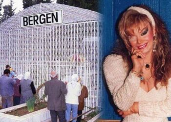 Mezarını kafesin içinde görenler şaşkınlığını gizleyemiyor