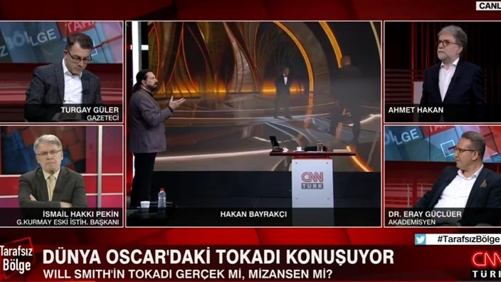 CNN Türk’te “askeri ve siyasi uzmanlar” Will Smith’in tokadını değerlendirdi