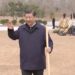 Xi, en üst düzey lider olmasının 10’uncu yılında ağaç dikme faaliyetine katıldı