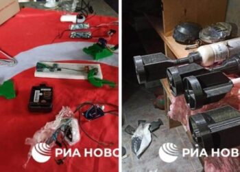 RIA Novosti: Ukrayna’daki neo-Nazilerin bomba imalathanesinden Türkiye bayrağı çıktı