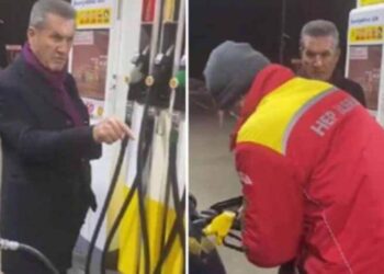 Mustafa Sarıgül, yakıt zammına tepki için bu kez de pompayı tokatladı