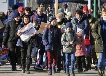 Savaşın ardından Ukrayna’yı terk edenlerin sayısı açıklandı