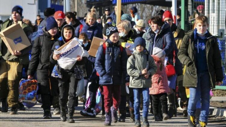 Savaşın ardından Ukrayna’yı terk edenlerin sayısı açıklandı