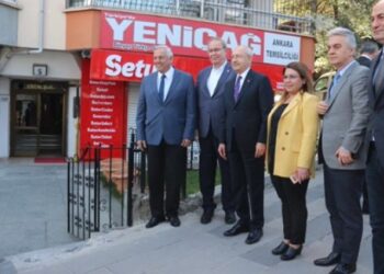 Kılıçdaroğlu’ndan, Yeniçağ gazetesine ziyaret