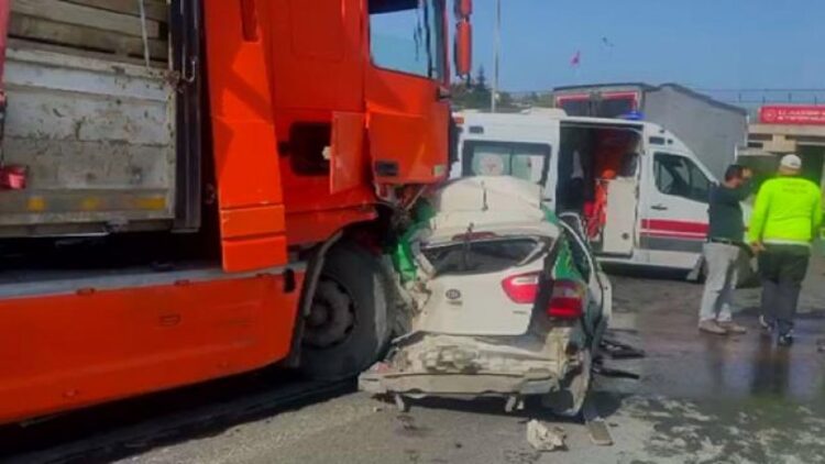 TEM otoyolunda zincirleme kaza