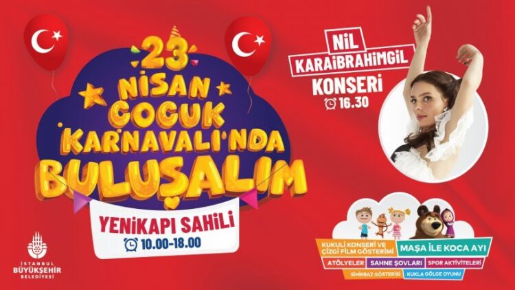 İBB’den 23 Nisan’da çocuklar için karnaval