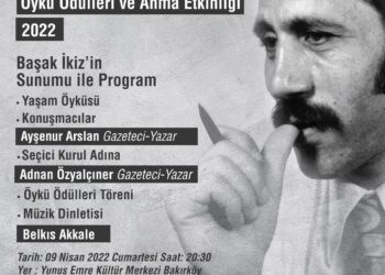 Ümit Kaftancıoğlu Öykü Ödülleri veriliyor