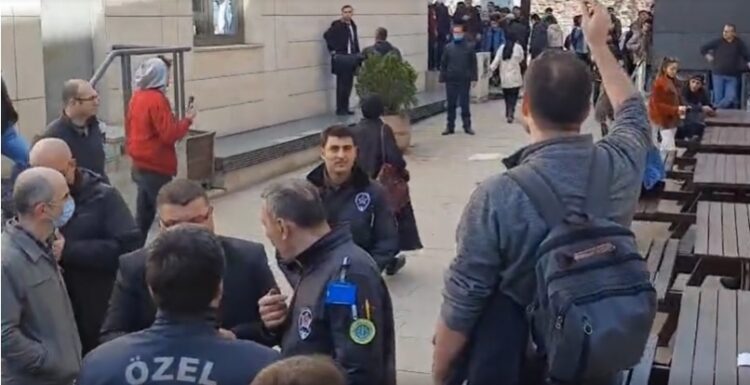 Üniversitelilere önce ülkücüler sonra özel güvenlik saldırdı