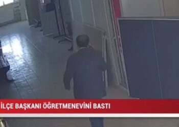 AKP ilçe başkanı, öğretmenevi ve milli eğitim müdürlüğünü bastı