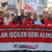 EnerjiSA işçilerinden eylem: ‘Hakkımızı alana kadar geri dönmeyeceğiz’