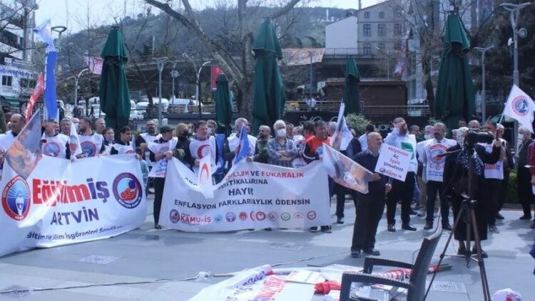 Trabzon’da zam protestosu: Halk faturalarını ödeyemez hale geldi