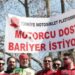 Motorcular yetkililere seslendi: Katil bariyer istemiyoruz