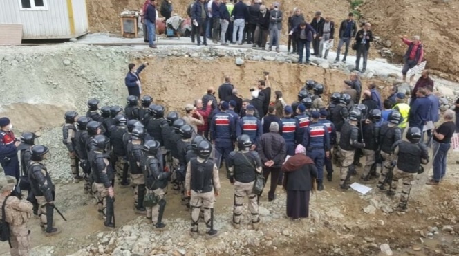 Trabzon’da HES isyanı! Halk ayaklandı