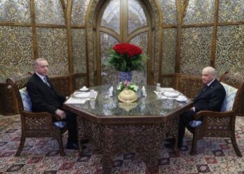 Erdoğan ve Bahçeli iftarda bir araya geldi