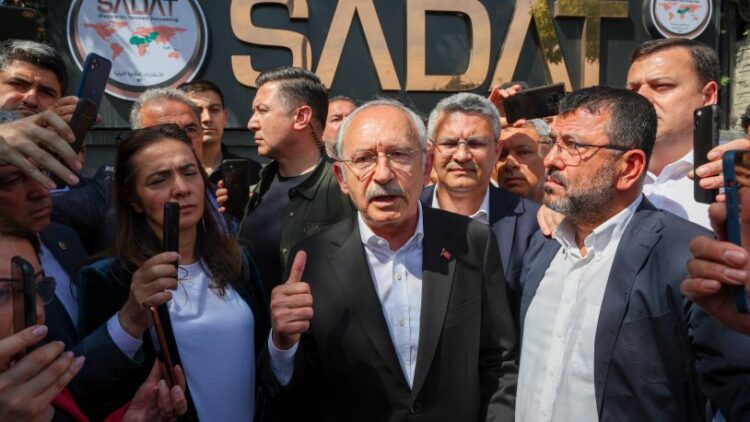 Kılıçdaroğlu SADAT’ın önünde: “Türkiye asla paramiliter kuruluşlara teslim edilmeyecektir