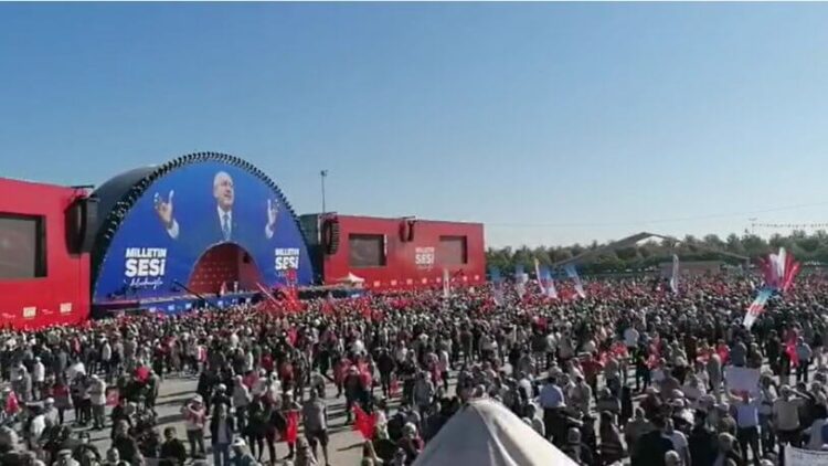 İstanbul’da ‘Milletin Sesi’ mitingi