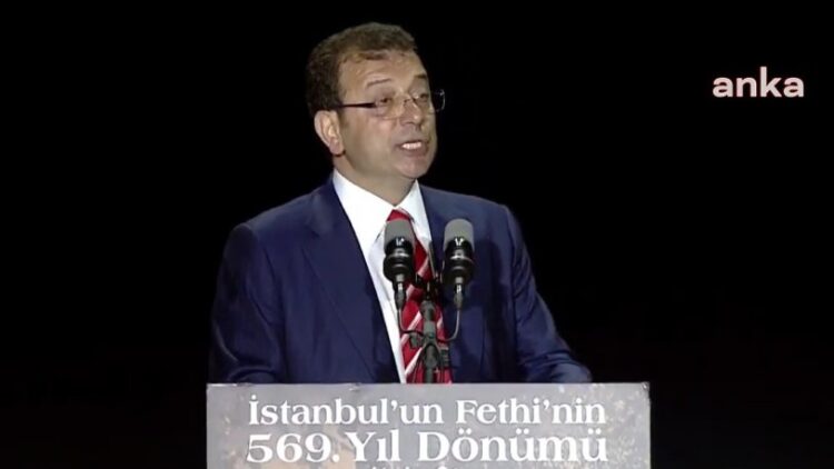 İmamoğlu: Fetih yıl dönümünü bile bölmek için çaba sarf ediyorlar