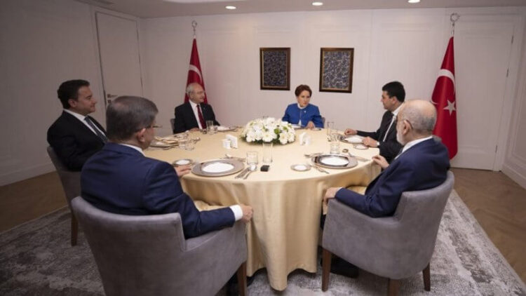 6 parti liderinden toplantı sonrası ortak açıklama: 10 ilkeye imza attılar!