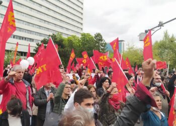 Komünistler 33 ilde 1 Mayıs mitinglerine katıldı
