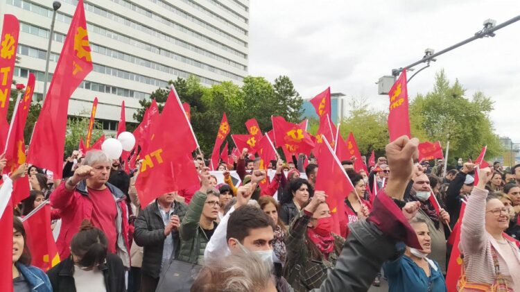 Komünistler 33 ilde 1 Mayıs mitinglerine katıldı