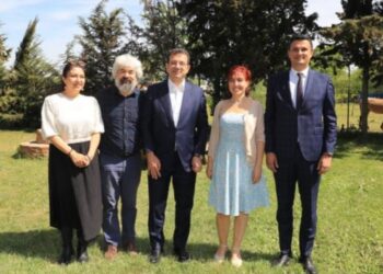 Ekrem İmamoğlu’ndan Nesin Vakfı’na ziyaret