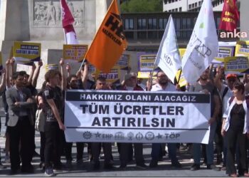 Ankara’da ‘Geçinemiyoruz’ eylemi: “İnsanca yaşamak istiyoruz”