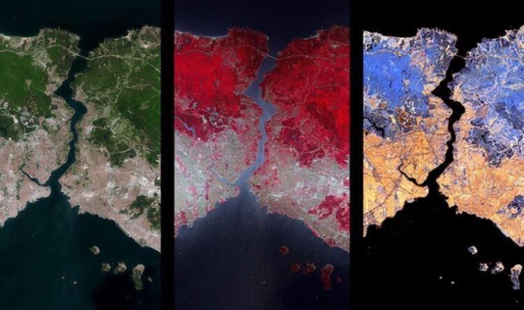 Uzaydan görüntülendi: İstanbul Boğazı’nda ‘klorofil yoğunluğu’